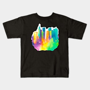 City Skyline Kids T-Shirt